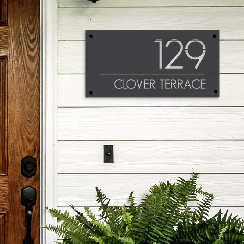 HOUSE NUMBERS, ADDRESS SIGNS & CUSTOM SIGNS