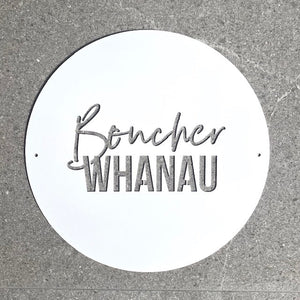 Name plaque NZ by LisaSarah Steel Designs 