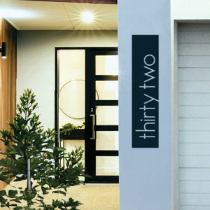New Zealand's Finest: Handcrafted Steel Address Signs, Uniquely Tailored to Reflect Your Home's Identity
