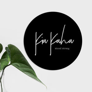 Kia Kaha (stand strong) - LisaSarah Steel Designs NZ