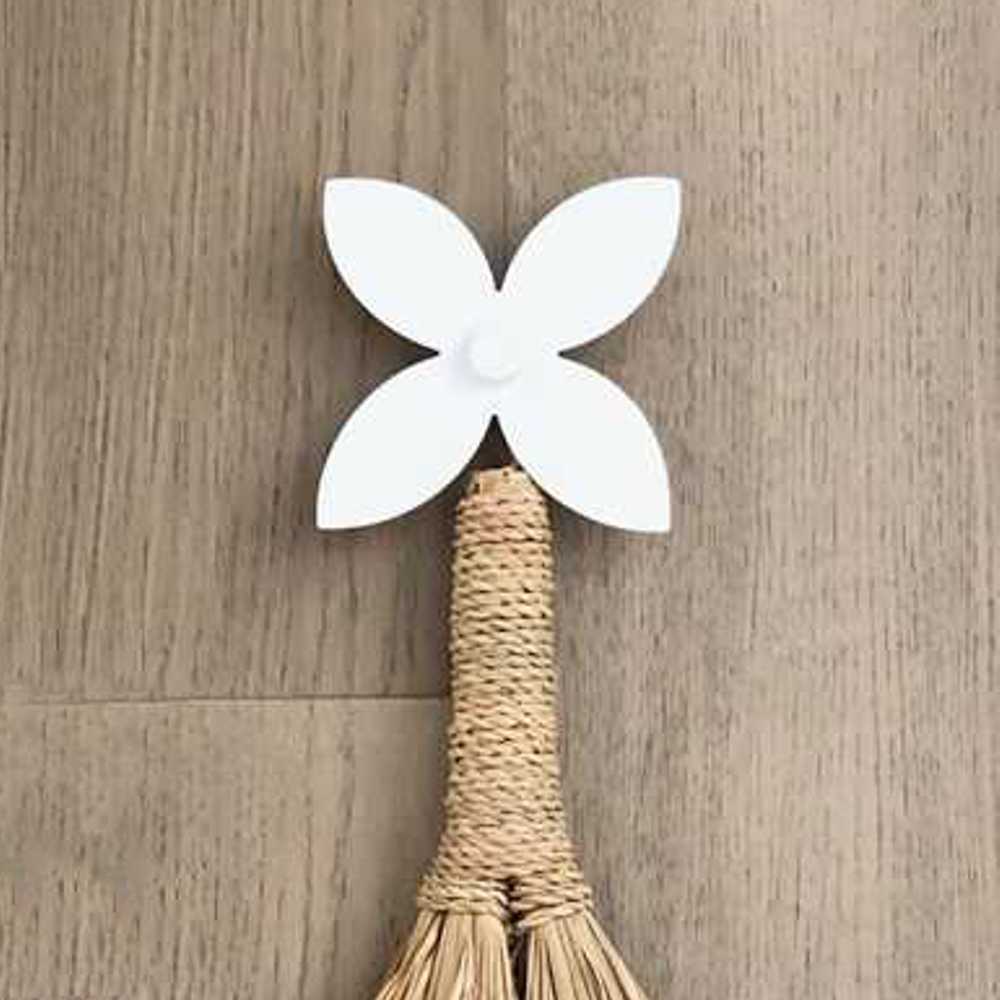 Large frangipani wall hooks for indoor and outdoor walls by LisaSarah