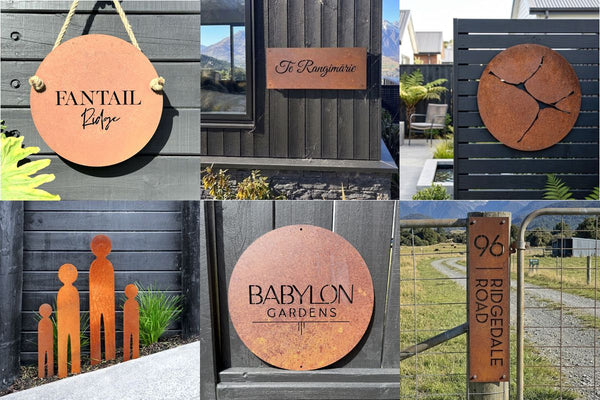 Corten Steel Signs NZ: What It Is, How It Ages & Why It Works