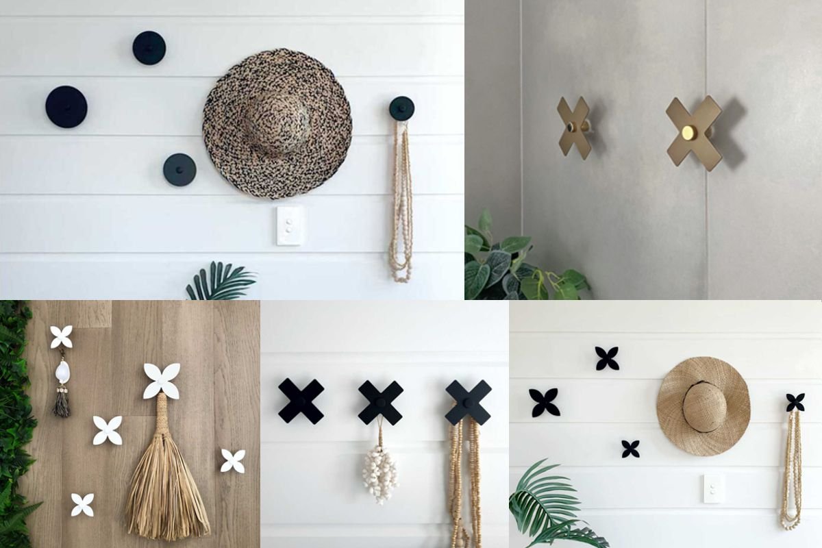 Hook wall ideas NZ modern home wall hooks entryway and outdoor spaces
