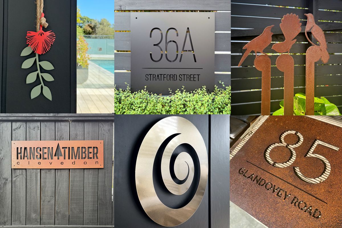 NZ made steel wall art and custom signs proudly made in New Zealand