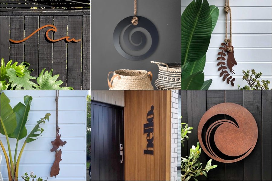 Outdoor Wall Art New Zealand by LisaSarah Steel Designs