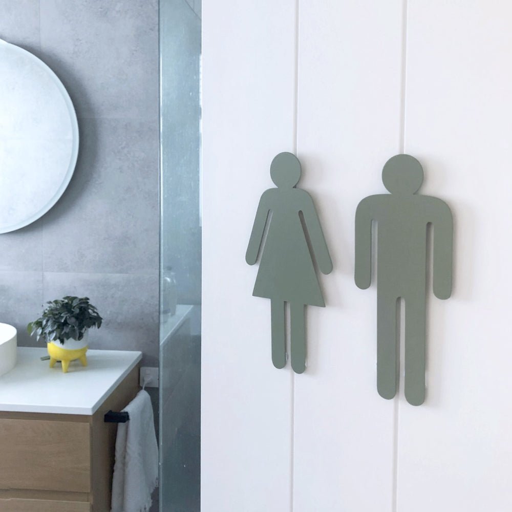 bathroom symbols