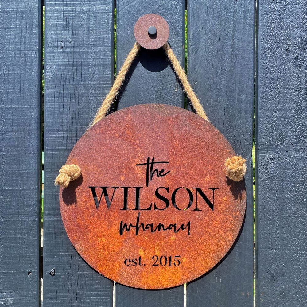 Personalised Signs | House Names, Family Signs, Wedding Gifts