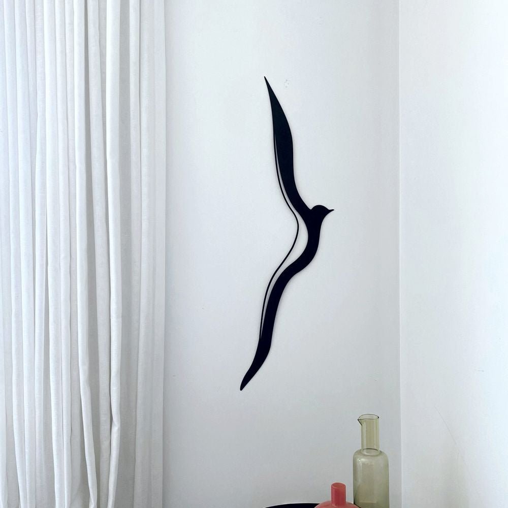 NZ-made Bird Albatross Wall Art by LisaSarah Steel Designs