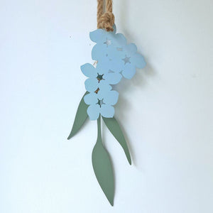Chatham Island Forget-Me-Not.  A NZ gift to send overseas by LisaSarah Steel Designs. 