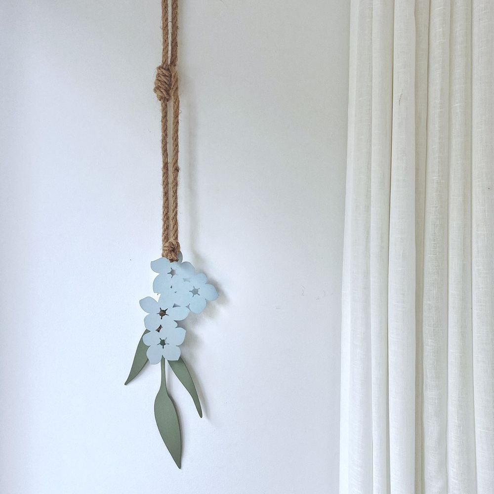 NZ flowers Mother's Day delivery.  Chatham Island Forget Me Not by LisaSarah Steel Designs. 