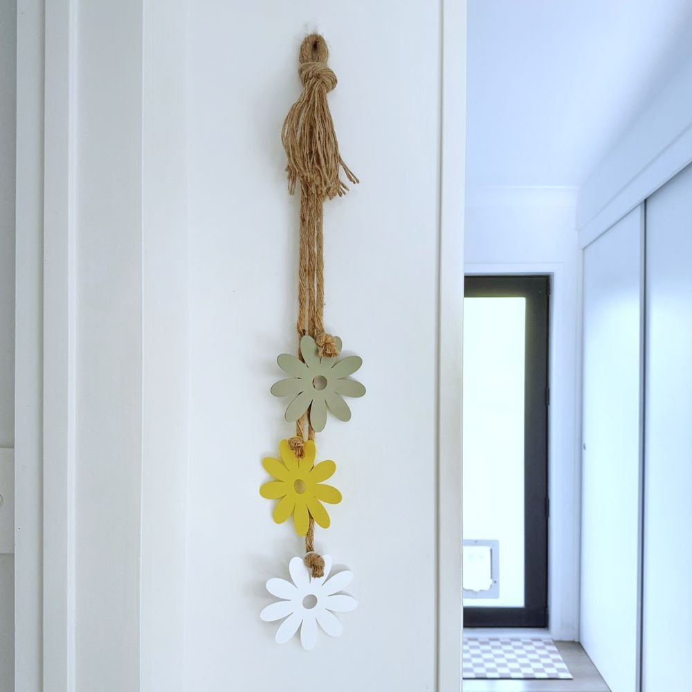 Whimsical Wall Art NZ in hallway by LisaSarah Steel Designs 