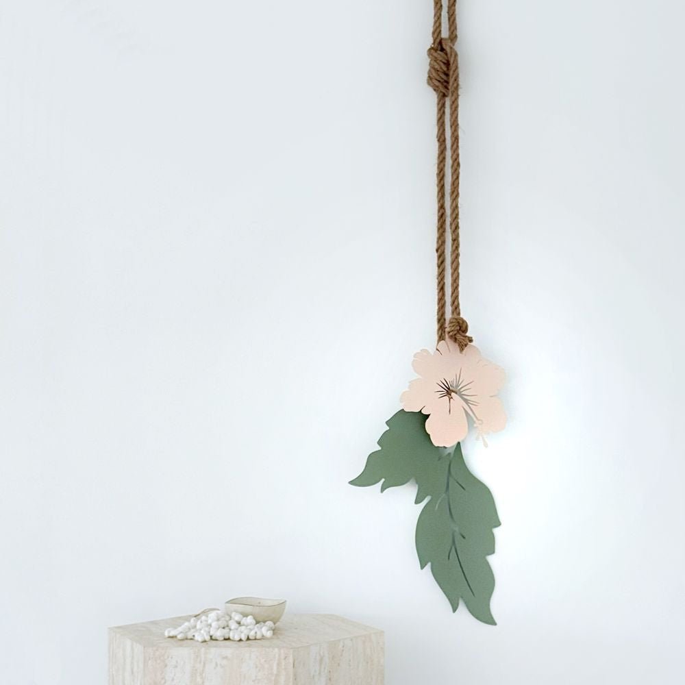 Steel tropical Wall Art for outdoor space in NZ - Made by LisaSarah