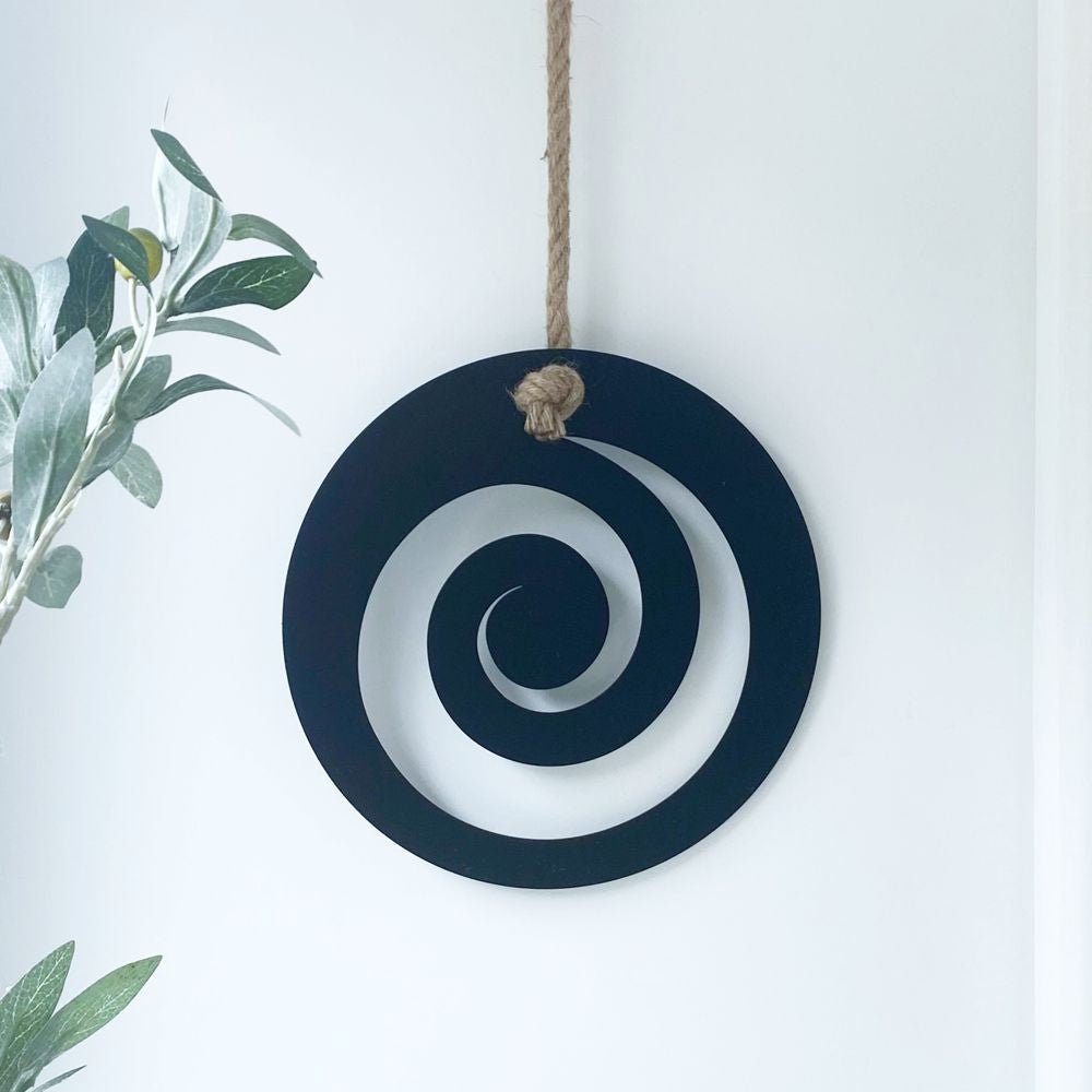 NZ Maori Kori Design Wall Art by LisaSarah Steel Designs NZ
