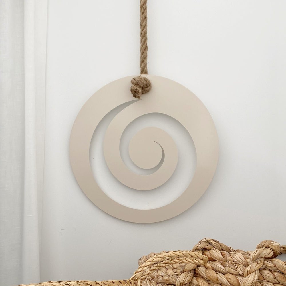 NZ Maori Design Koru Wall Art for indoor and outdoor walls. 