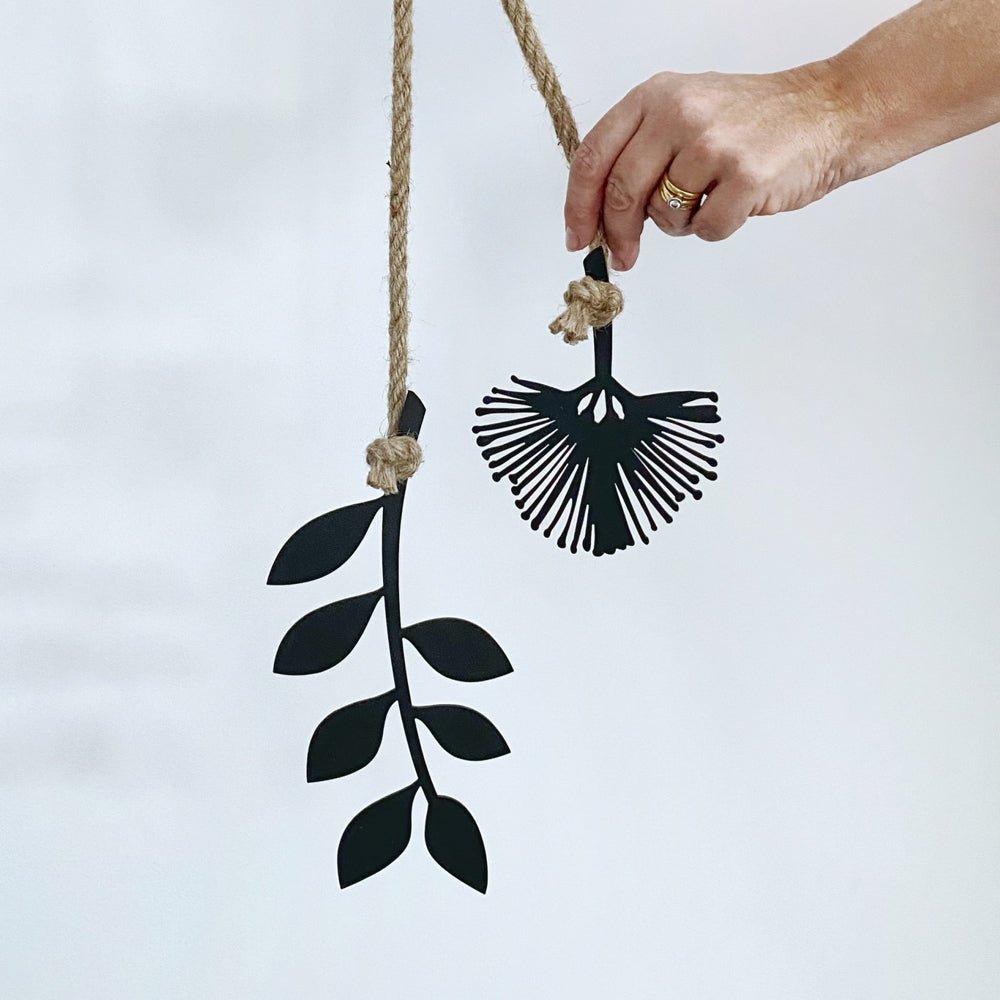 Online Gift Store New Zealand Gift to send by post.  Outdoor Wall Hanging Decor.  Pohutukawa