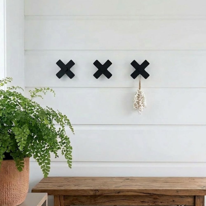 Minimalist steel wall hooks NZ made