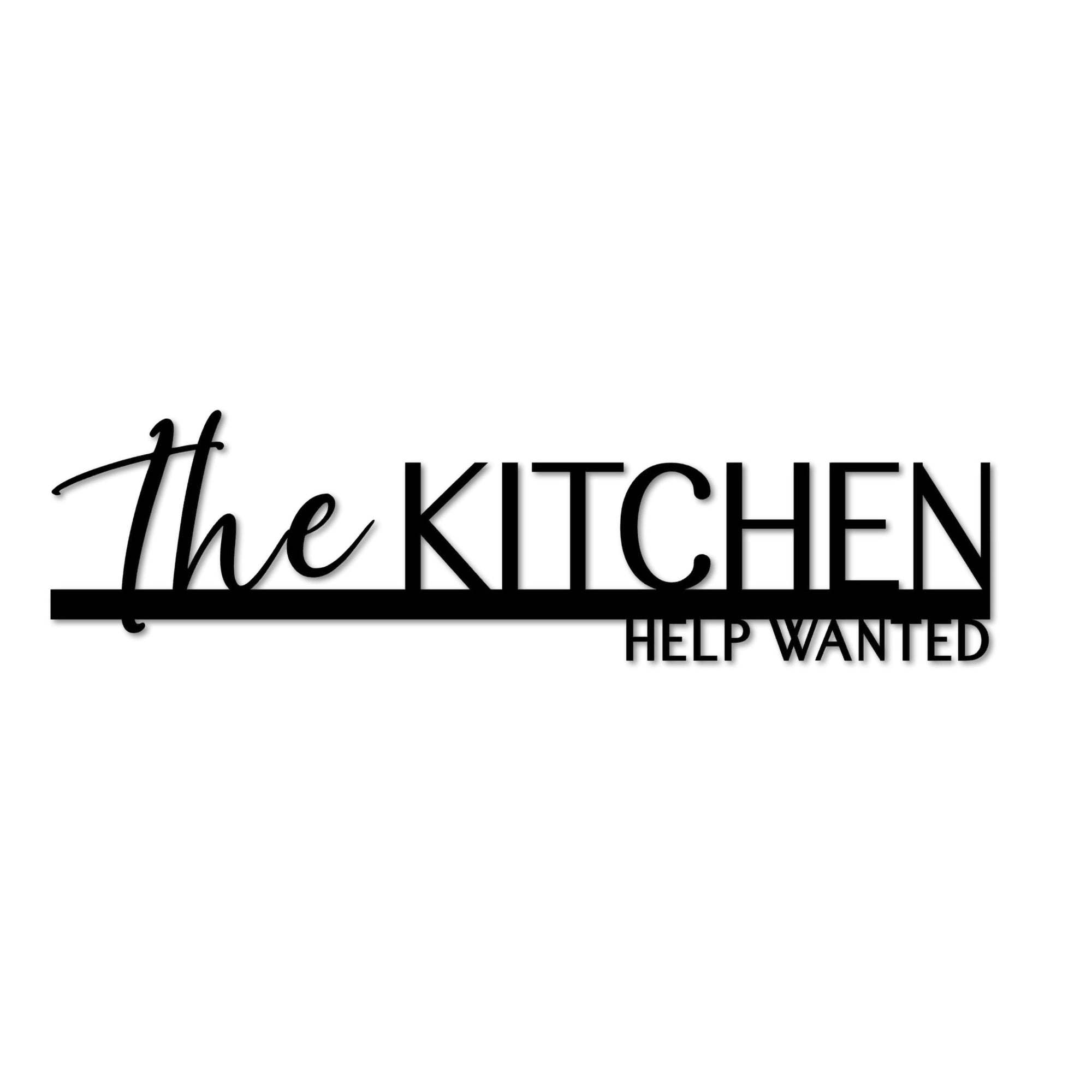 The Kitchen, help wanted NZ made kitchen decor