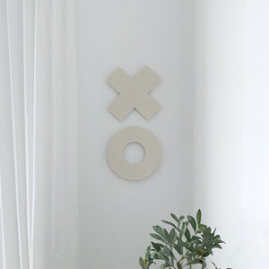 Vanilla Vibes Trending - XO wall decor by NZ designer Lisa Turley. 