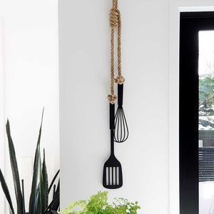 Baking kitchen wall decor NZ - whisk & spatula - LisaSarah Steel Designs NZ