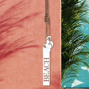 Beach Jandals Hanging - LisaSarah Steel Designs NZ