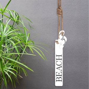 Beach Jandals Hanging - LisaSarah Steel Designs NZ