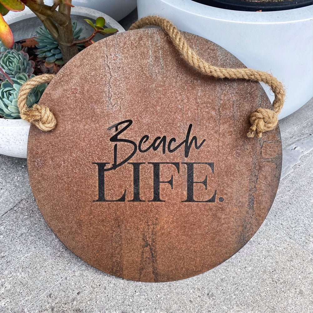 Beach Life rustic garden art NZ by LisaSarah Steel Designs NZ