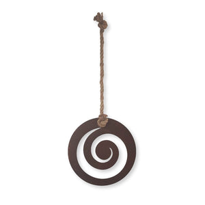Full size corten steel garden Art, Koru, NZ art for exterior walls waterproof..  Koru design by LisaSarah Steel Designs. 