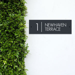Large black Personalised Address signs NZ