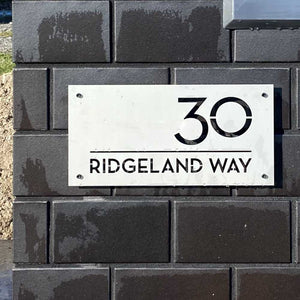 Address Signs NZ. Premium quality steel signs by LisaSarah. 