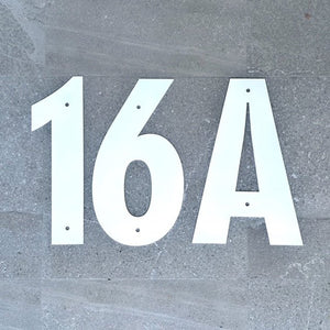 Custom steel numbers & letters 30cm - LisaSarah Steel Designs NZ