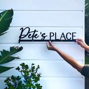 Personalised man cave sign NZ