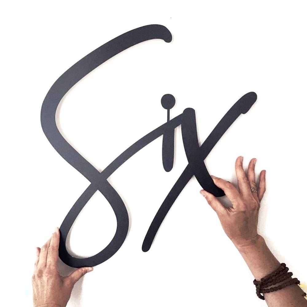 Designer House Numbers NZ by Steel Designs