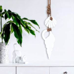 Hanging shells - LisaSarah Steel Designs NZ