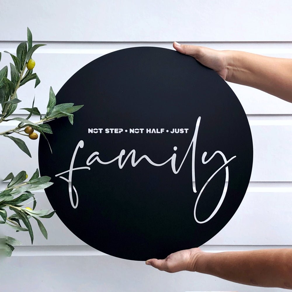NZ made blended family wall art and gifts