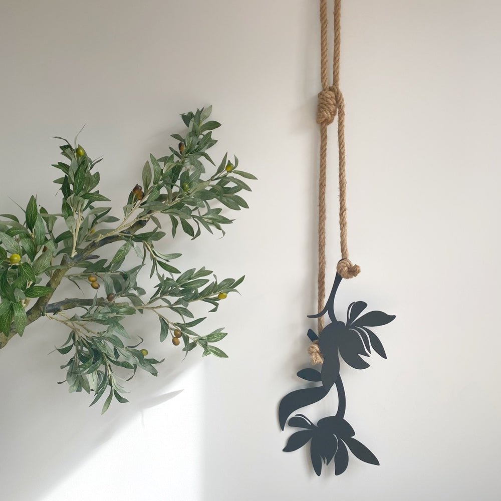 NZ made Magnolia Flower wall decor gift. 