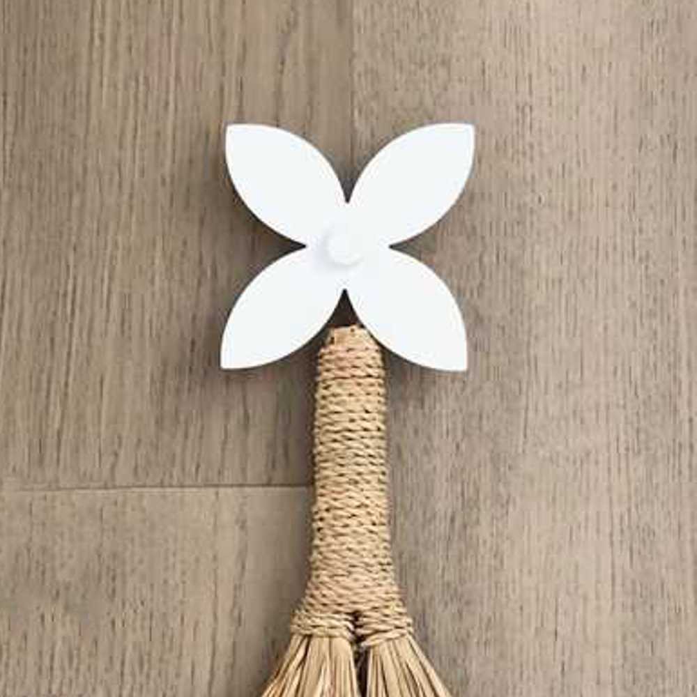 Large frangipani wall hooks for indoor and outdoor walls by LisaSarah