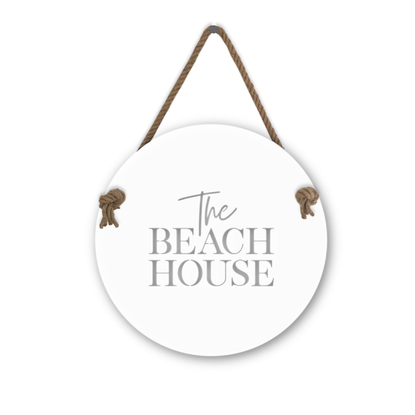 The Beach House metal sign for outdoor walls. LisaSarah LisaSarah