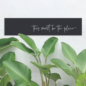 this must be the place - LisaSarah Steel Designs NZ