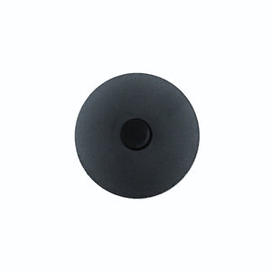 Outdoor circle wall hook in black steel NZ